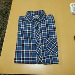 7分丈チェックシャツ ♩のサムネイル