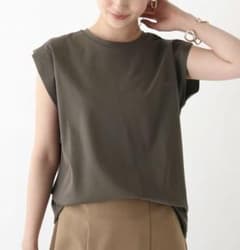 シルキースーピマ フレンチスリーブカットソー【今季商品】のサムネイル