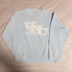 ノースカロライナ大学70年代ビンテージスウェット　ロングリブ型 カレッジ スウェット ノースカロライナ大学 UNC - メルカリ
