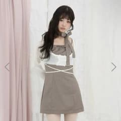 BUBBLES リボンタイカーデワンピース ブラック M BUBBLES リボンタイカーデワンビース | Mercari