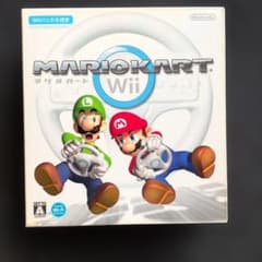 닌텐도 Wii 게임 소프트 마리오 카트 Wii 전용 핸들 첨부
