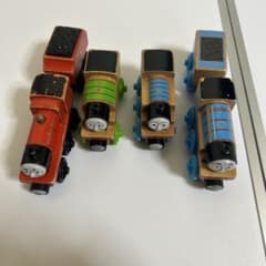 きかんしゃトーマス 木製レールシリーズ 車両 4台セットのサムネイル