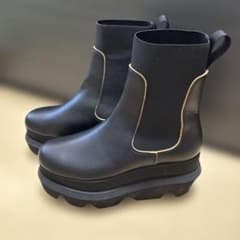 sacai サイドゴアブーツ ブラック 36 - メルカリ