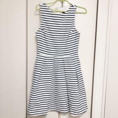 ZARA ボーダーワンピースのサムネイル