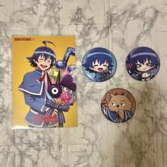イルマ】魔入りました！入間くん グリッター缶バッジ・ポストカード