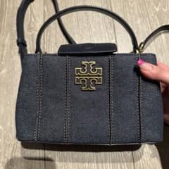 超美品Tory Burch デニムショルダーバッグのサムネイル