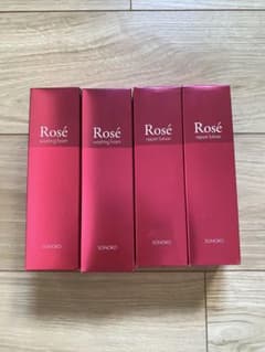 SONOKO Rosé 洗顔フォーム＆リペアローション セット 新品 SONOKO Rosé 洗顔フォーム2本＆リペアローション 2本 - メルカリ