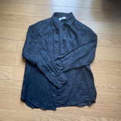 ユニクロ　リネンシャツ　Lのサムネイル