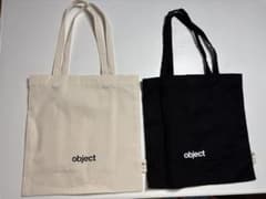 object トートバッグ 2色セットのサムネイル