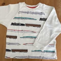 新幹線　長袖Tシャツのサムネイル