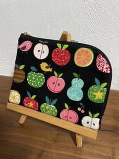 ☆ハンドメイド L字型ファスナーポーチ☆ - メルカリ