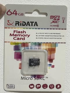RIDATA 64GB MicroSDXC Class 10のサムネイル
