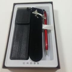 【新品未使用！】CROSS チャーム ボールペン(レッド)のサムネイル