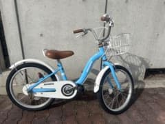 ARCHNESS 子供用自転車 水色 前バスケット付き 18インチのサムネイル