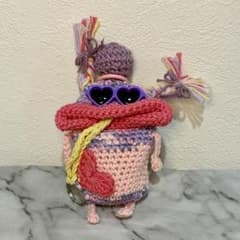 パクパクモンスター　リトルモンスター　キーケース　ハンドメイドのサムネイル
