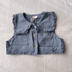 little cotton clothes ショートベスト