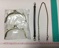 がま口 口金＆持ち手 2セットのサムネイル