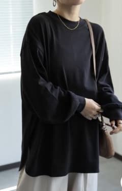 ap retro アプレトロ　ロンティー　長袖　レディースLサイズ ブラック