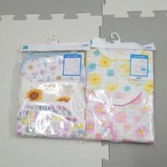 肌着 女の子　80㎝　まとめ売り　ロンパース　半袖のサムネイル