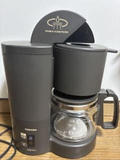 美品・外箱付き】東芝 コーヒーメーカー HCD-5CJ ダークブラウン