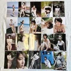 r3 吉岡里帆　水着など新品Ｌ版　生写真 20枚セットのサムネイル