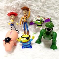 トイストーリー フィギュア ウッディ バズ ジェシー レックス グリーンメン トイストーリー フィギュア ウッディ バズ ジェシー レックス グリーン