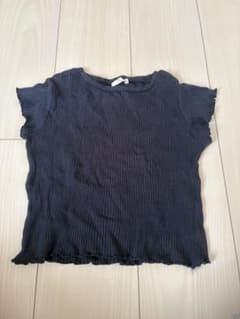 リブニットTシャツ［110cm］のサムネイル