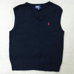 値下げ♪ラルフローレン☆ニットベスト☆size120のサムネイル