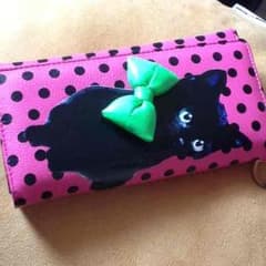 可愛い 猫ちゃん  長財布のサムネイル