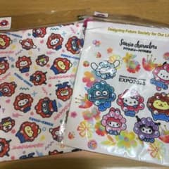サンリオキャラクターズ ミャクミャク 巾着 2枚セットのサムネイル