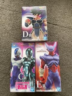 【未開封】ドラゴンボール 一番くじ ターレス　ジャネンバ　メタルクウラのサムネイル