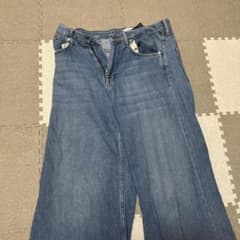 ZARA WOMAN プレミアムデニムコレクション ブーツカットデニムのサムネイル