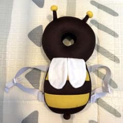 【美品】蜂型ベビー用安全クッション　ケラッタ　転倒防止　頭　保護　赤ちゃんのサムネイル