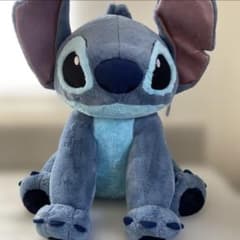 スティッチ　巨大ぬいぐるみ　ブランケット付きのサムネイル