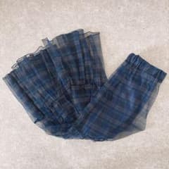 FREAK'S STORE 2WAY チェックシアースカート ネイビー フリーのサムネイル