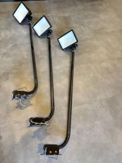 ECO300 屋外照明 3灯セット 黒のサムネイル