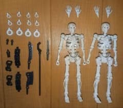 【組立て済み】30MF ドゥロースケルトン 2体セット【ジャンク品】のサムネイル