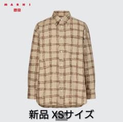 【新品 XS】UNIQLO and MARNI オーバーサイズプリントシャツのサムネイル