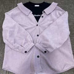 月初セール☆キッズ☆コーデュロイ140 襟付きシャツのサムネイル