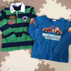 ミキハウス 長袖 120㎝ 2枚setのサムネイル