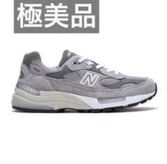 極美品New Balance 992 Made in USA Grey 24.0 - メルカリ