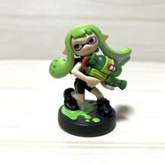 スプラトゥーン　amiibo フィギュア　ガール　ライムグリーン(限定カラー)