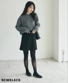 ベースメントオンライン スカートショートパンツ NEWBLACK Mサイズのサムネイル