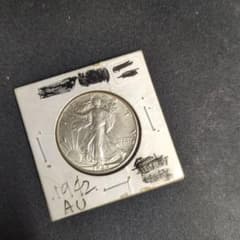 1942年 アメリカ ウォーキングリバティ ハーフダラー 銀貨のサムネイル