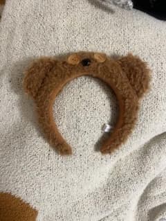 クマ耳フェイクファーカチューシャのサムネイル