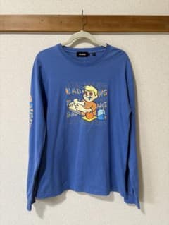 XLARGE 長袖カットソー ブルー L ロンTのサムネイル