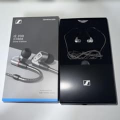 美品 SENNHEISER ゼンハイザー IE200 有線イヤホン シルバー - メルカリ