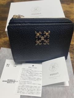 russetモノグラムプレートハーフウォレットのサムネイル