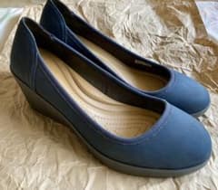 crocs ウェッジソール パンプス 24.5cmのサムネイル