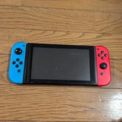 ジャンク品☆Nintendo Switch 本体 ネオンブルー ネオンレッドのサムネイル